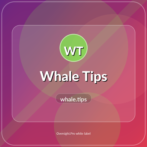 Whale Tips